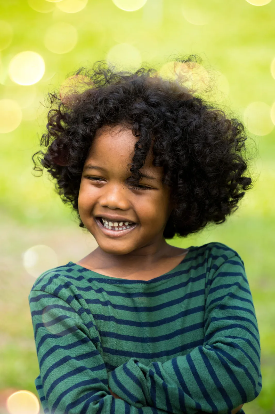 Criança feliz na Sette Kids
